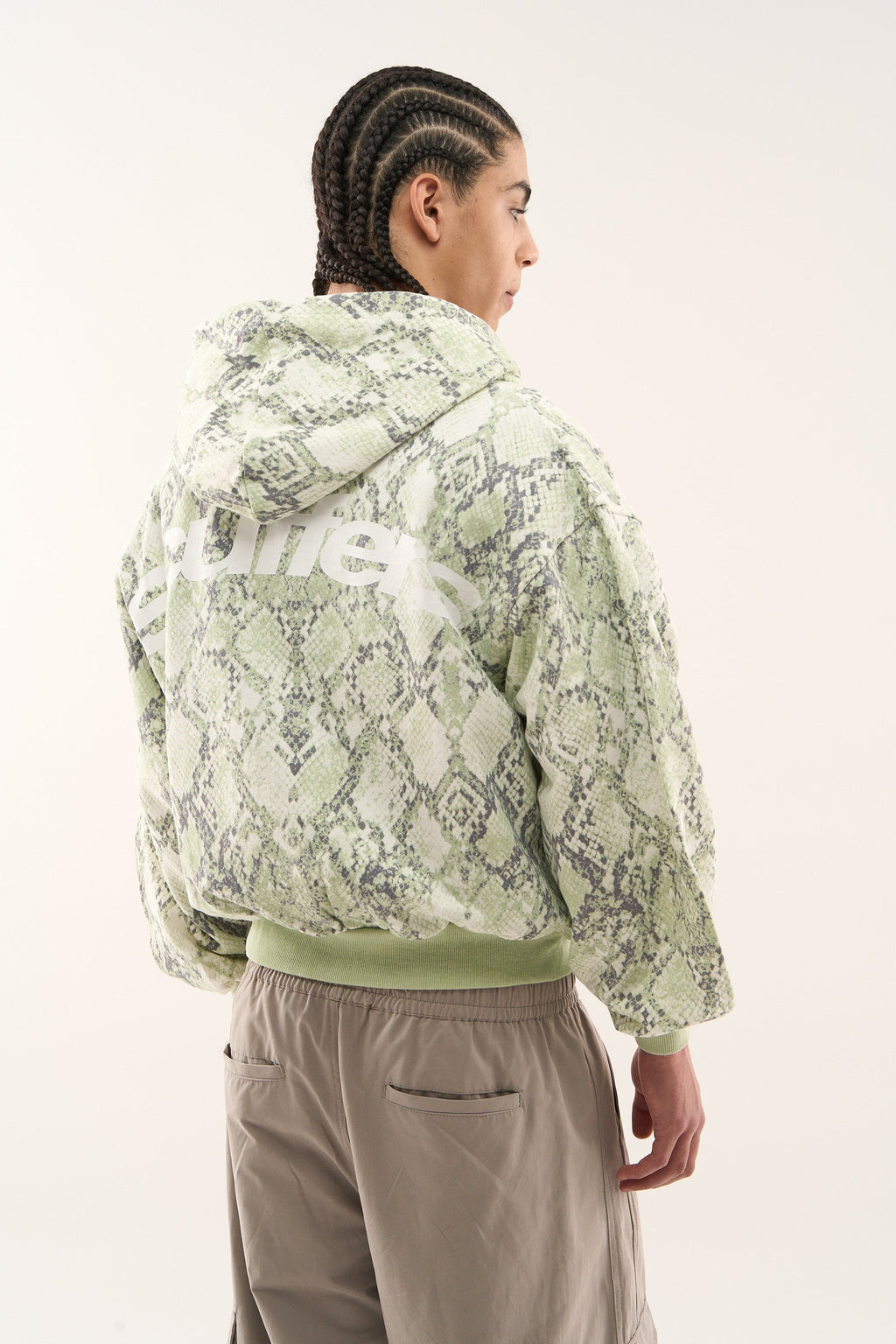 SCFF Green Snake Zipper