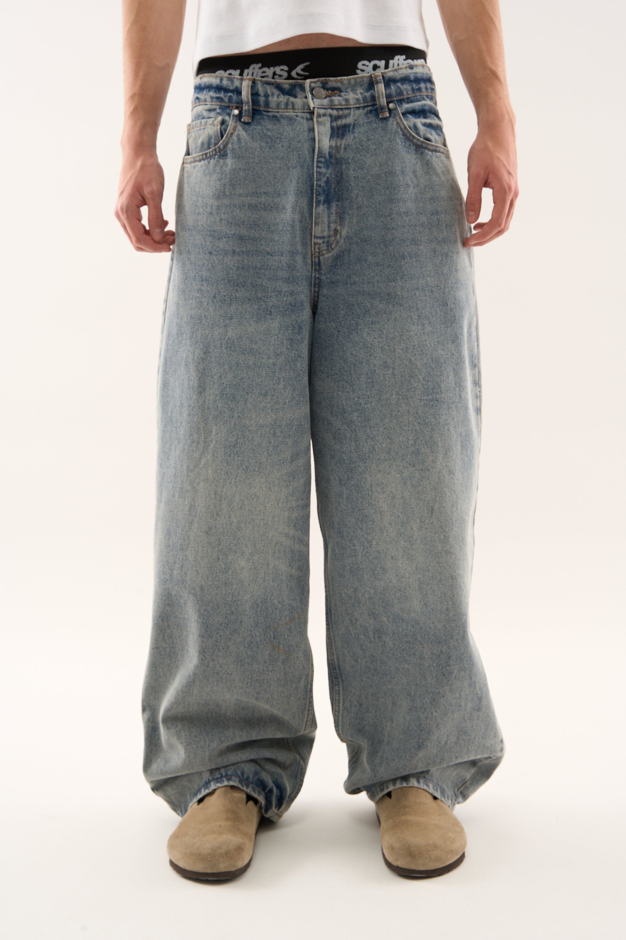 Jumbo Pants Blue