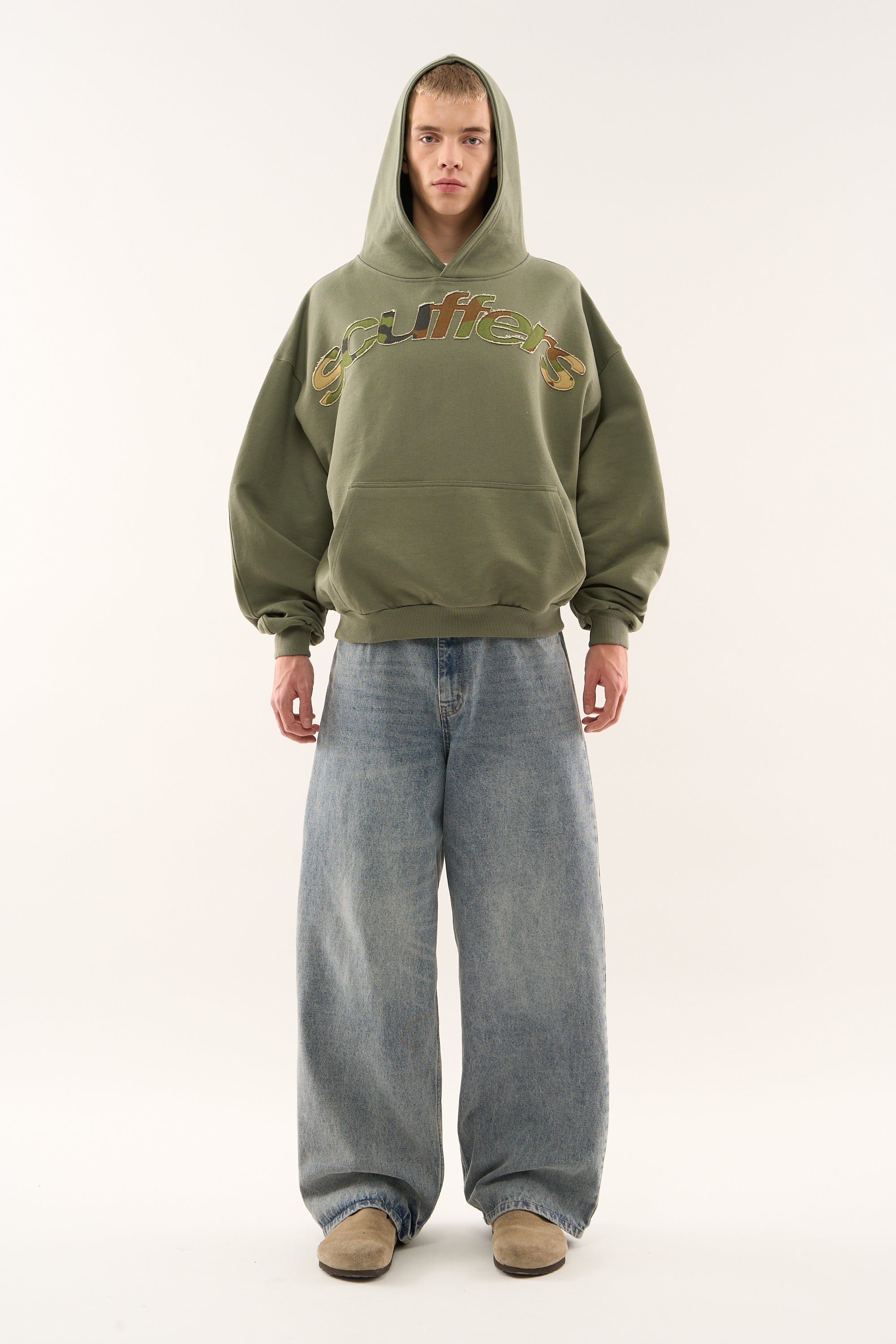 Animal Green Hoodie