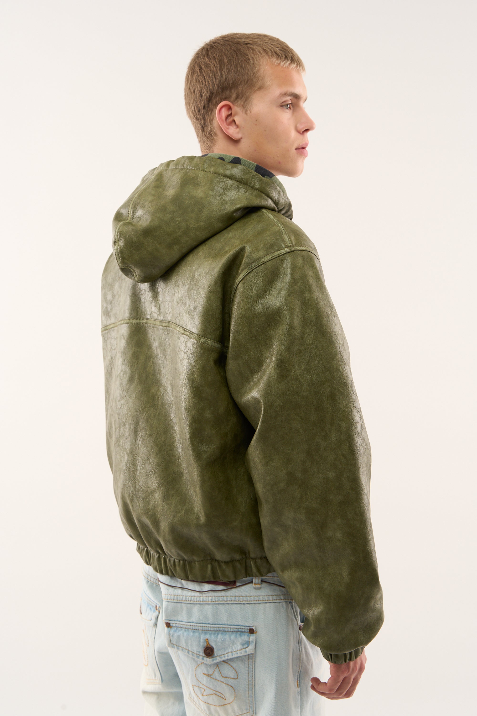 Green Work Jacket