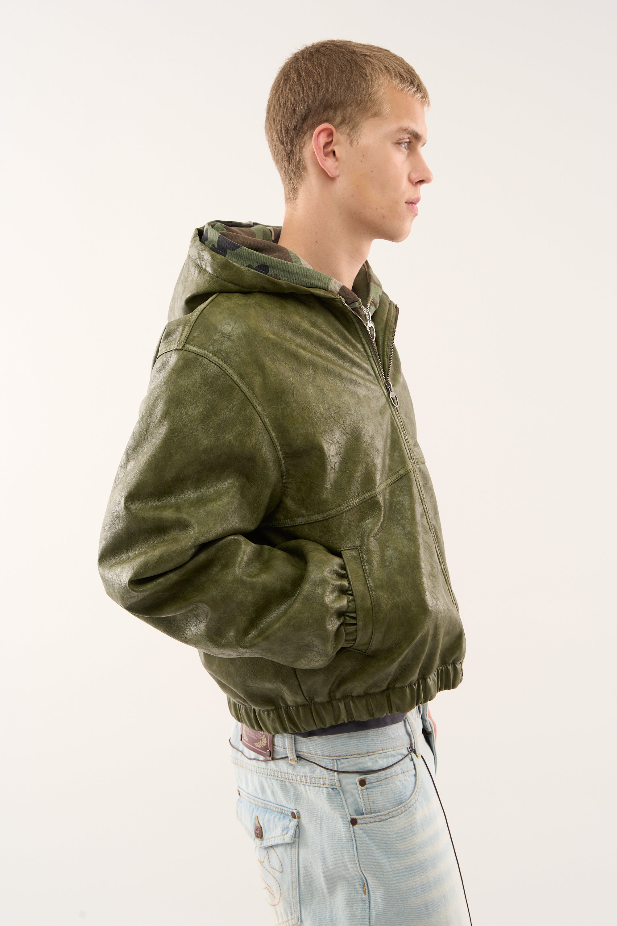 Green Work Jacket