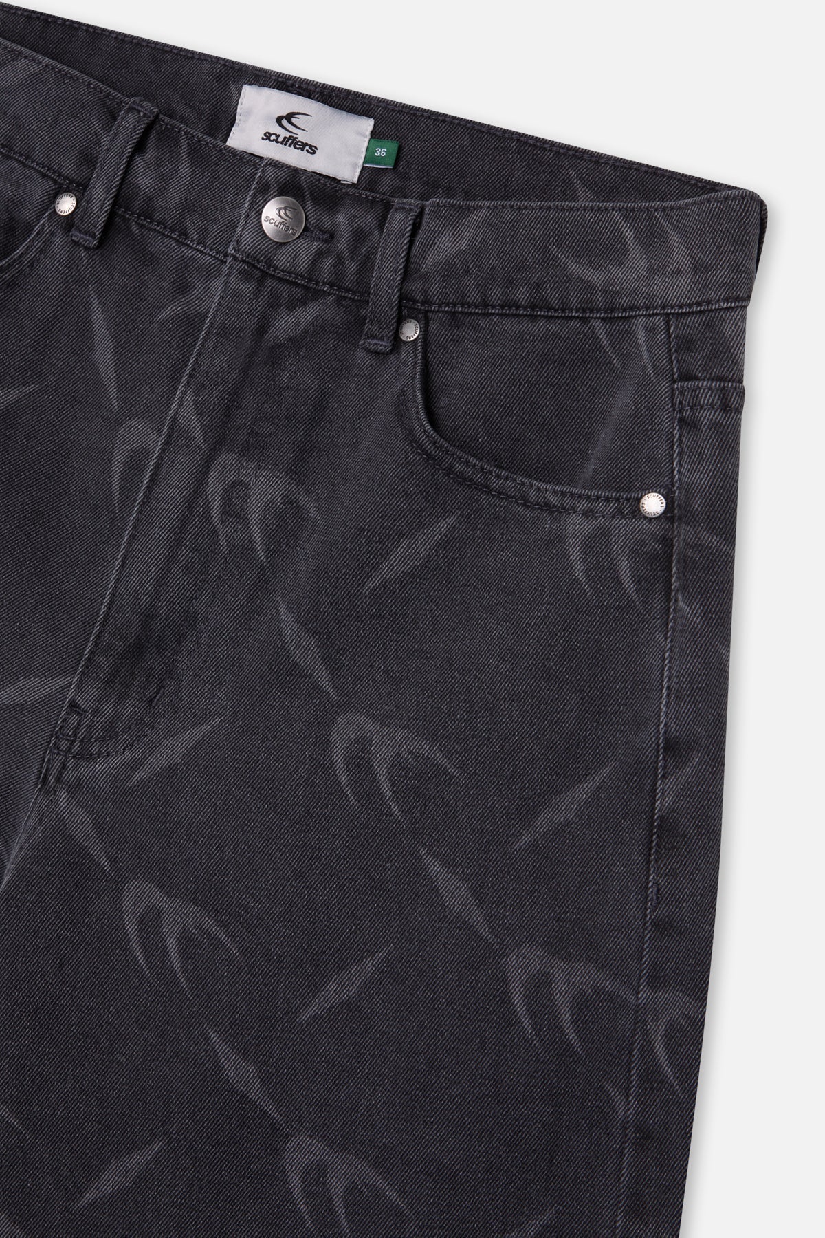 Silver Dark Jorts