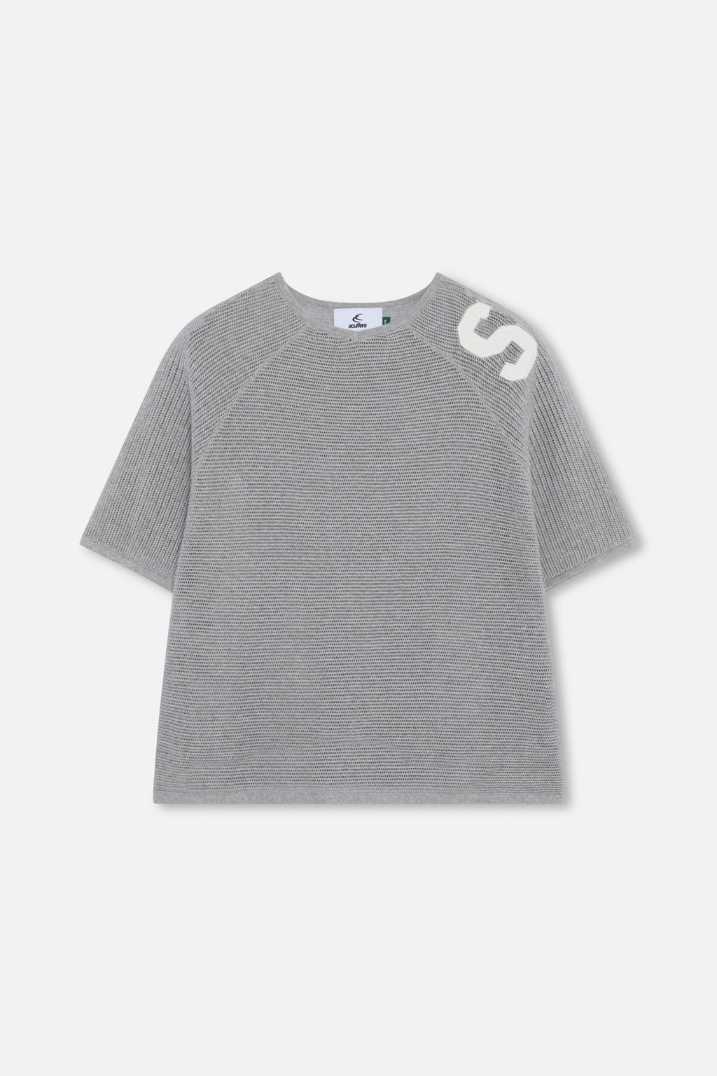 Beacon Light Grey Knit Polo