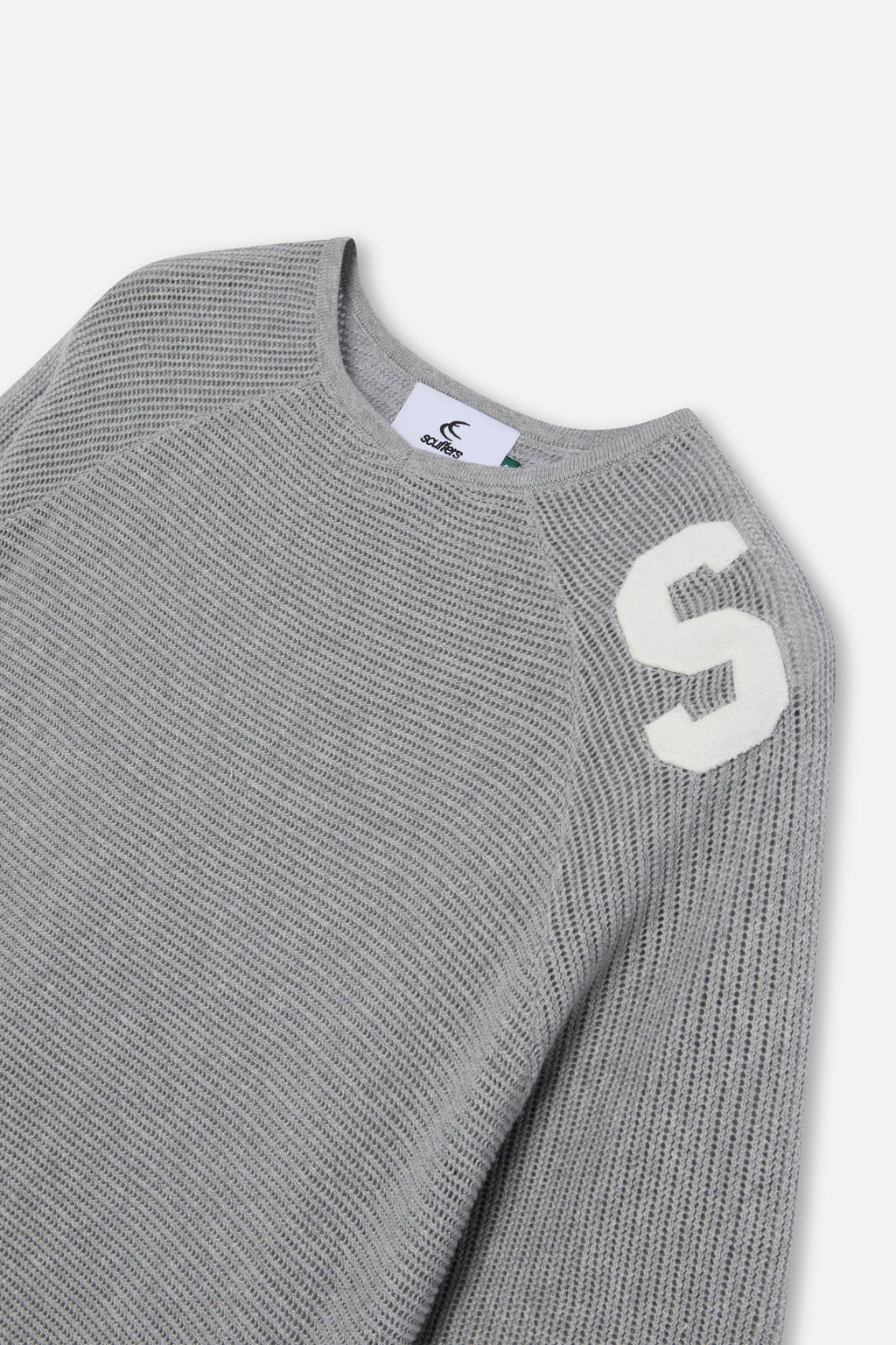 Beacon Light Grey Knit Polo