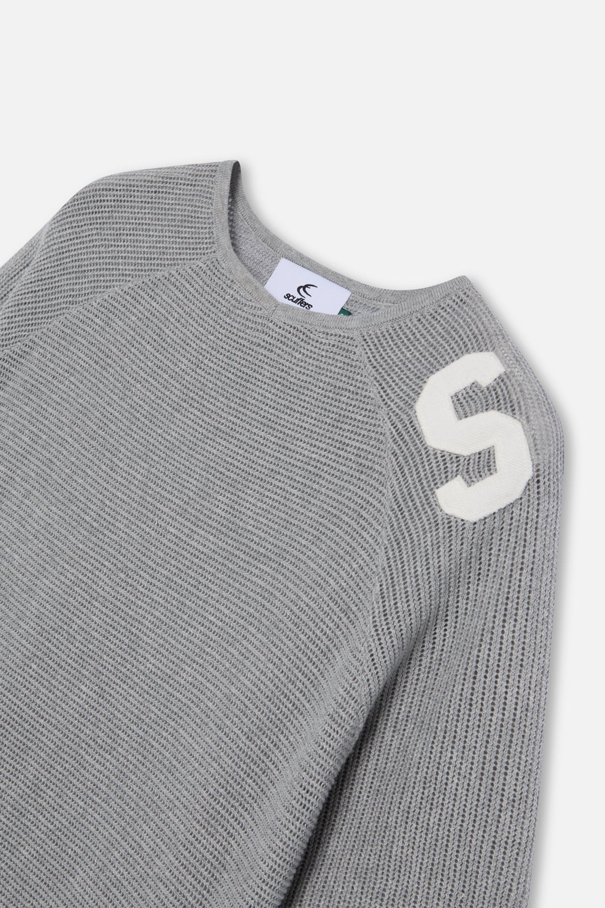 Beacon Light Grey Knit Polo