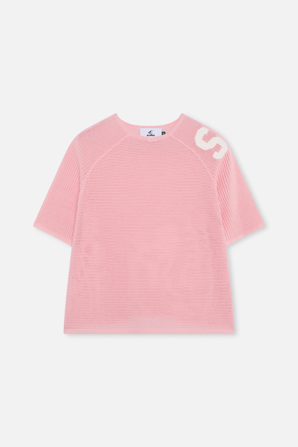 Beacon Pink Knit Polo