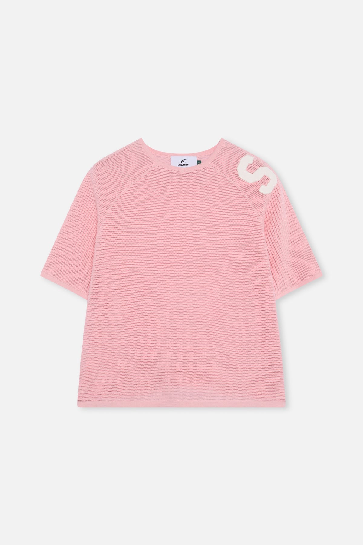 Beacon Pink Knit Polo