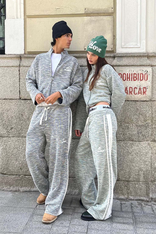 Boucle Blue Pants