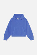 Bawdy Royal Blue Knit Hoodie