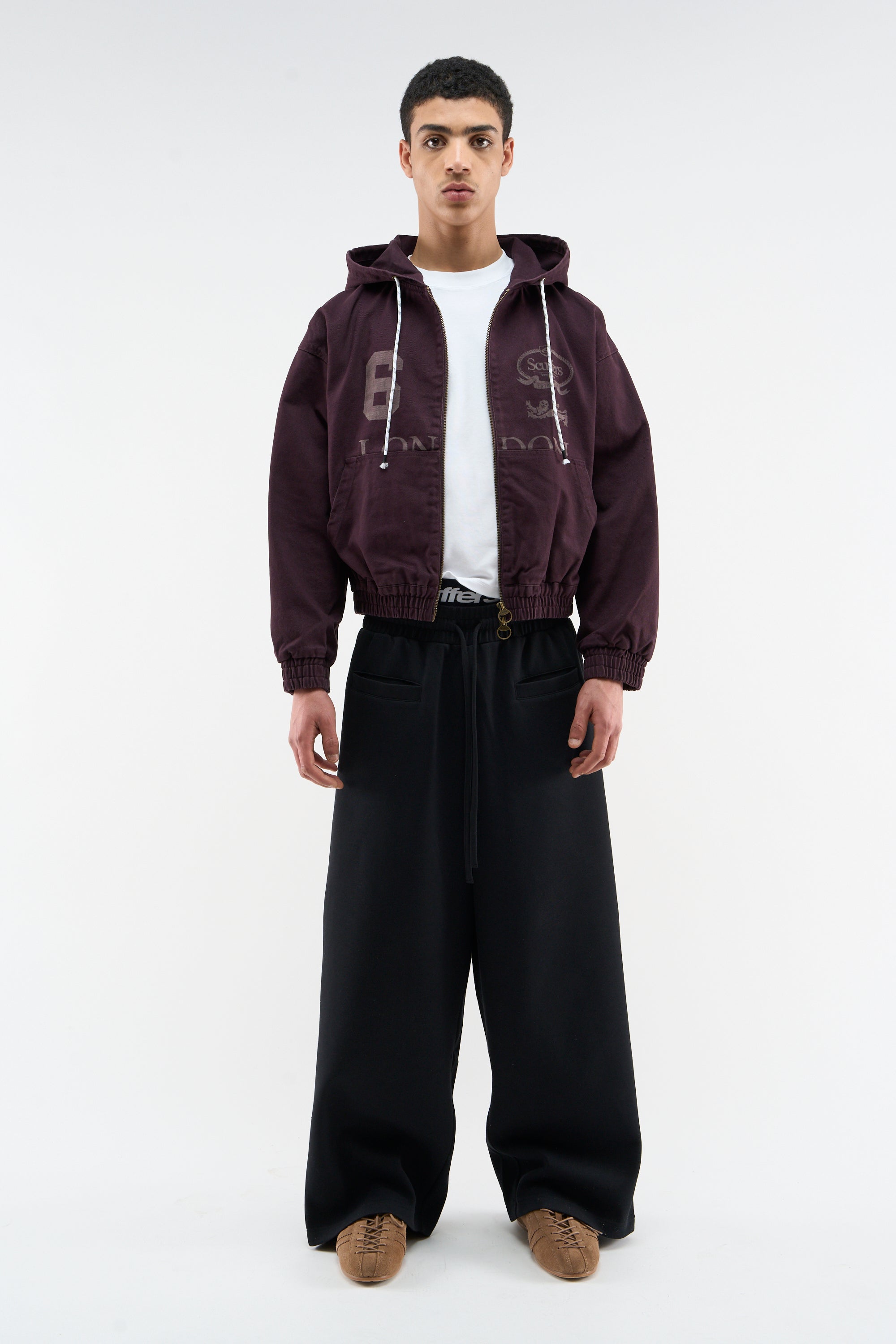 Slam Burgundy Jacket