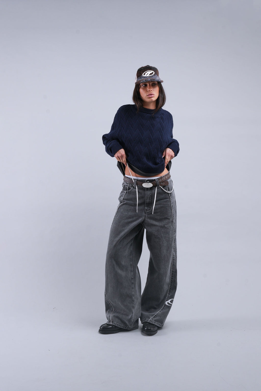 Club Navy Knit