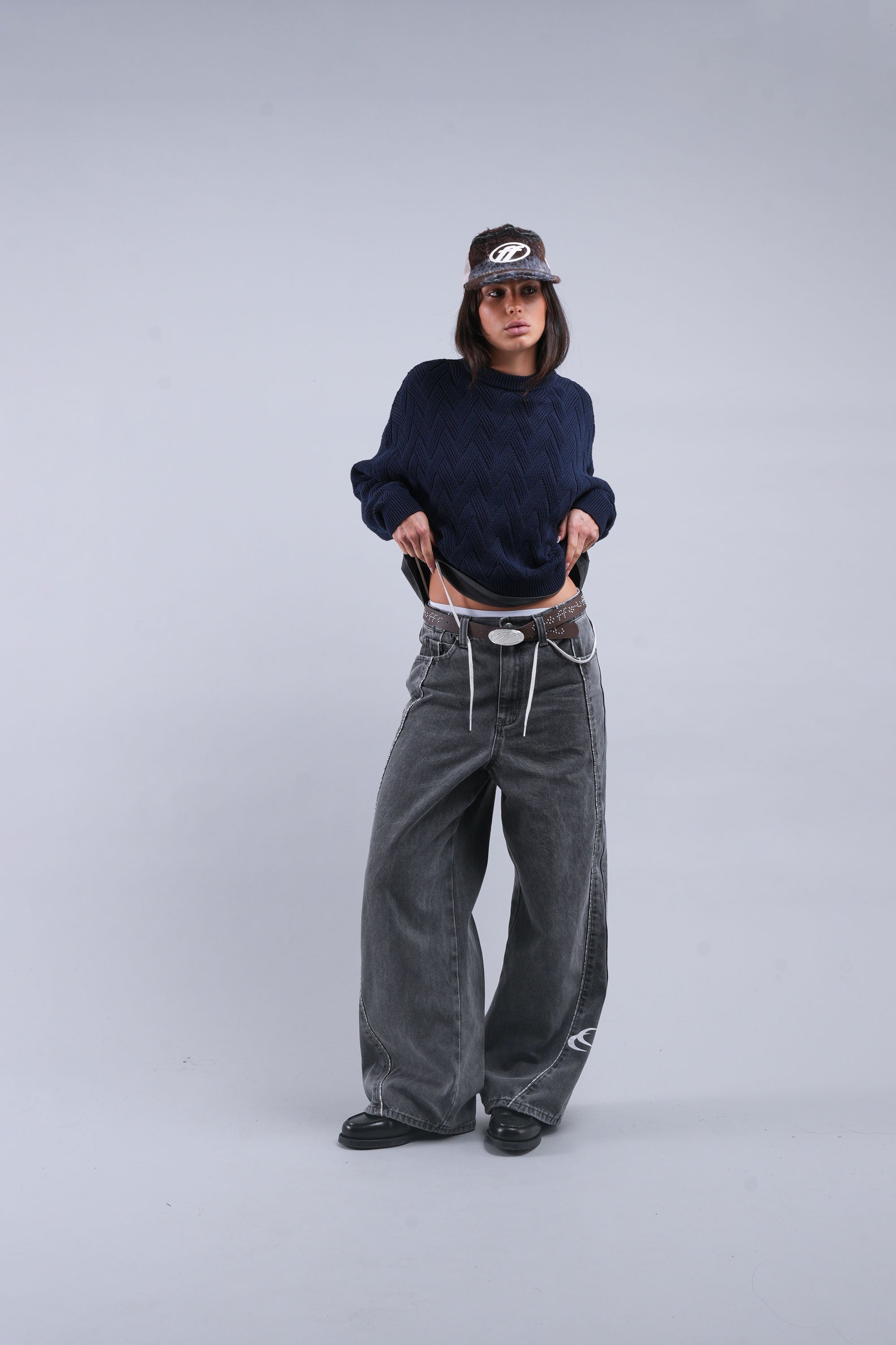 Club Navy Knit
