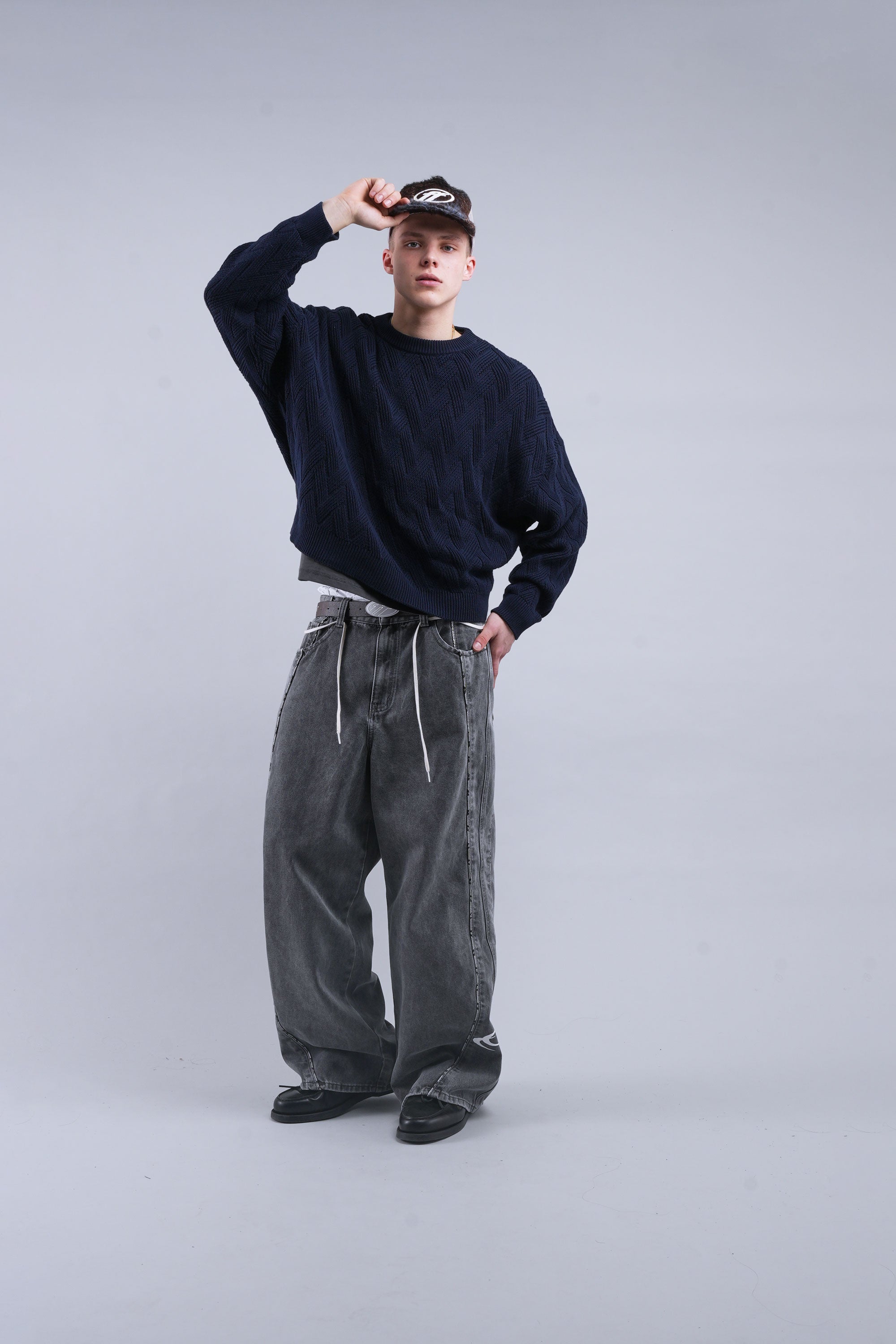 Club Navy Knit