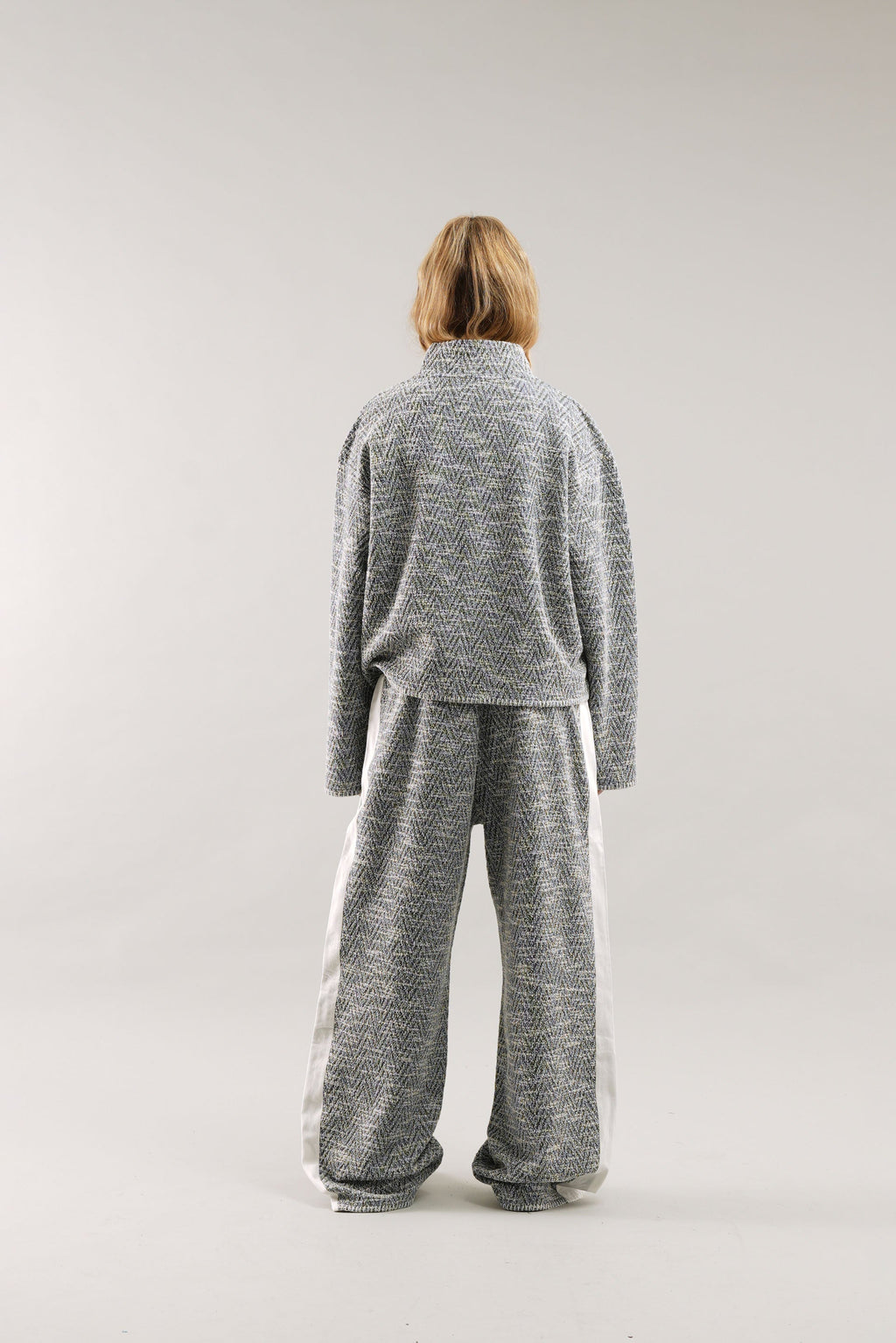 Boucle Blue Pants