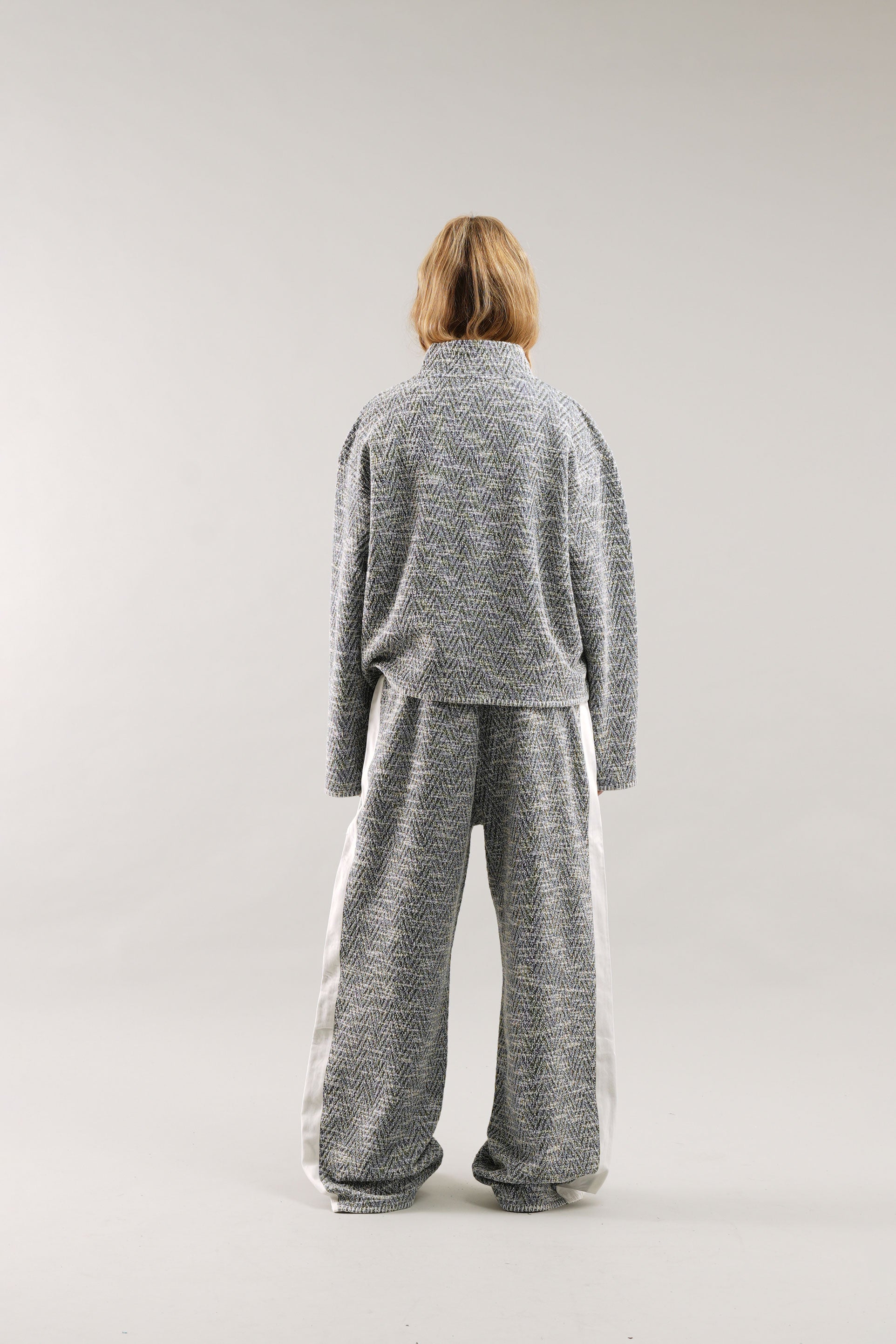 Boucle Blue Pants