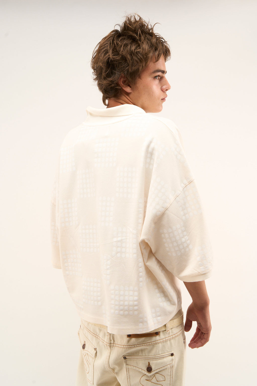 Chess Ecru Polo