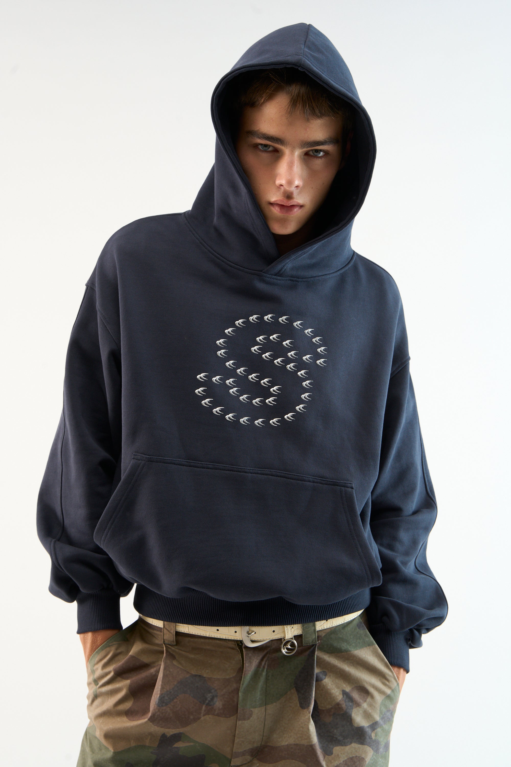 Bob Navy Hoodie