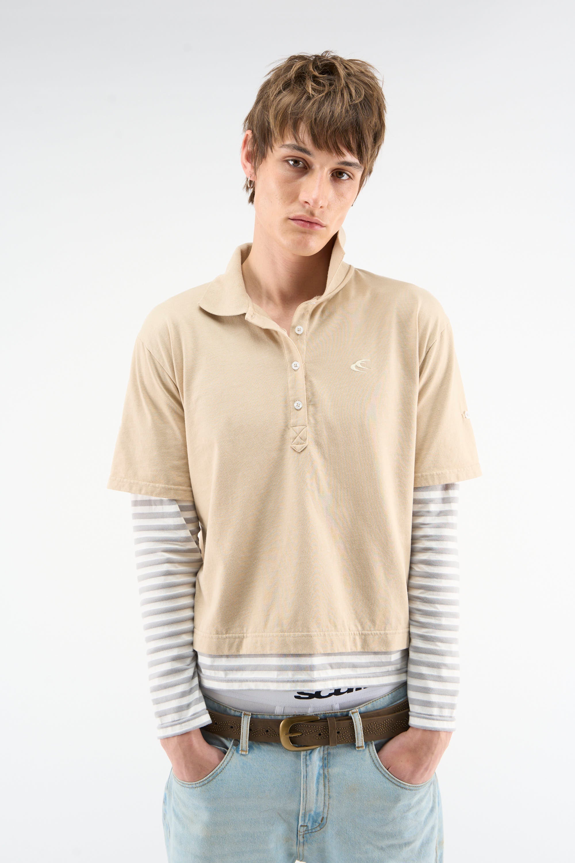 Somewhere Yellow Polo
