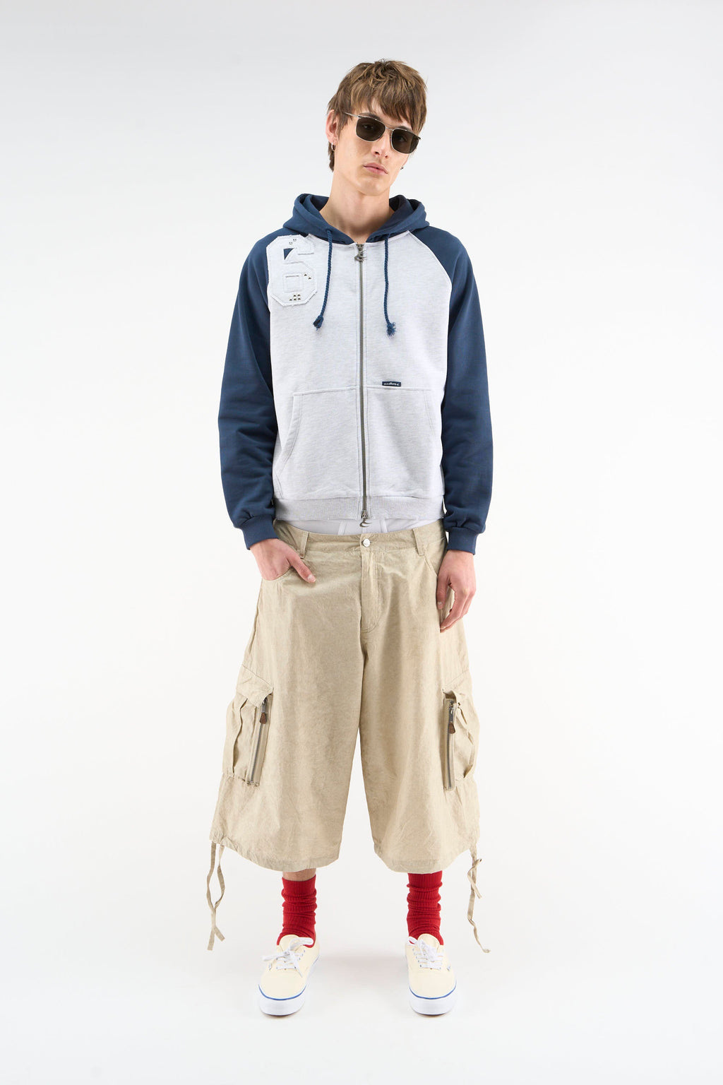 Inside Navy Zipper