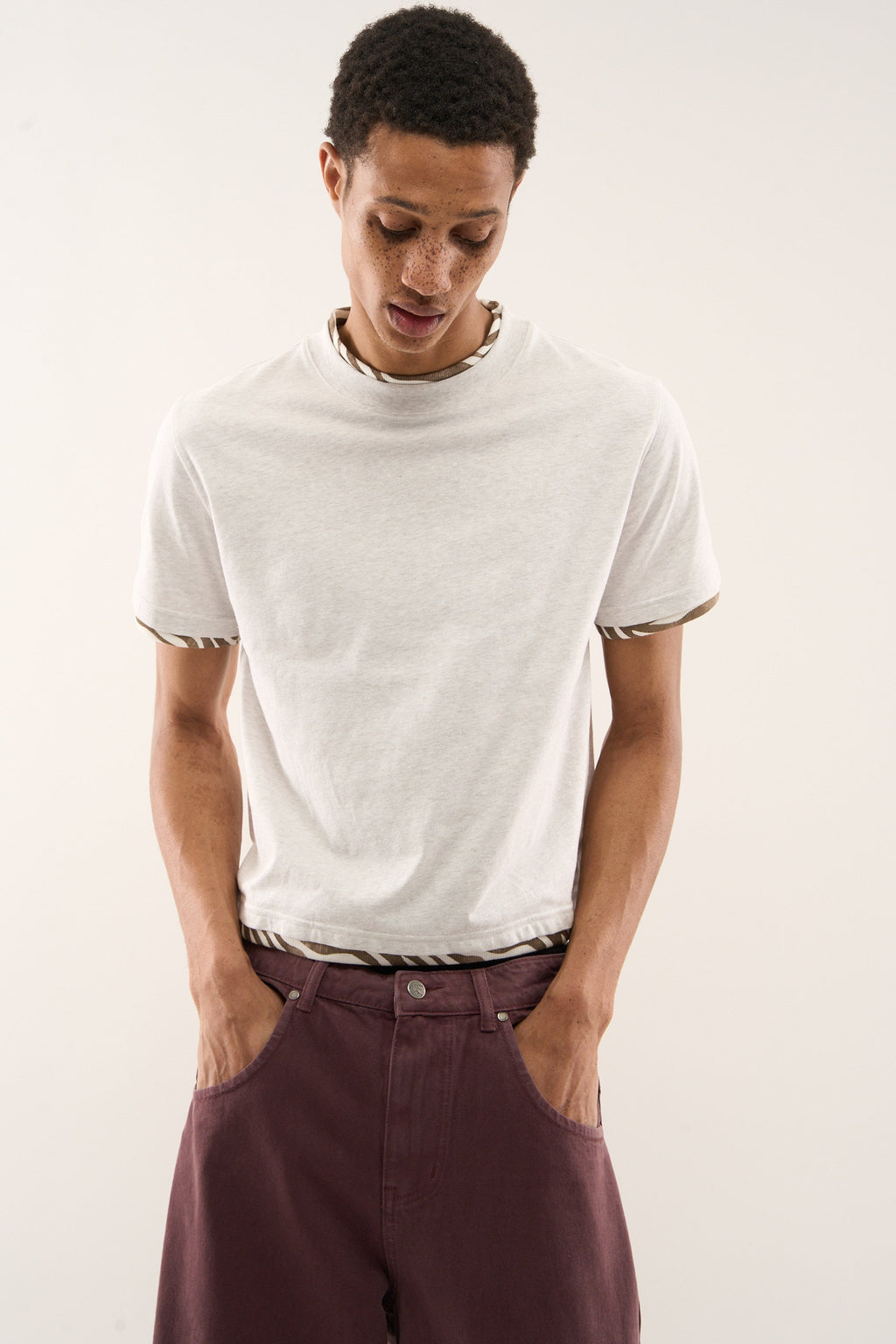 Brah Light Grey Top