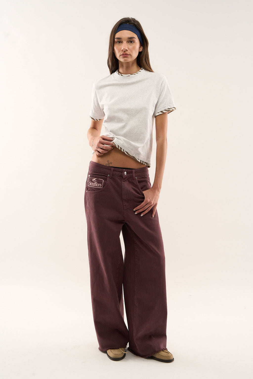 Naughty Burgundy Pants