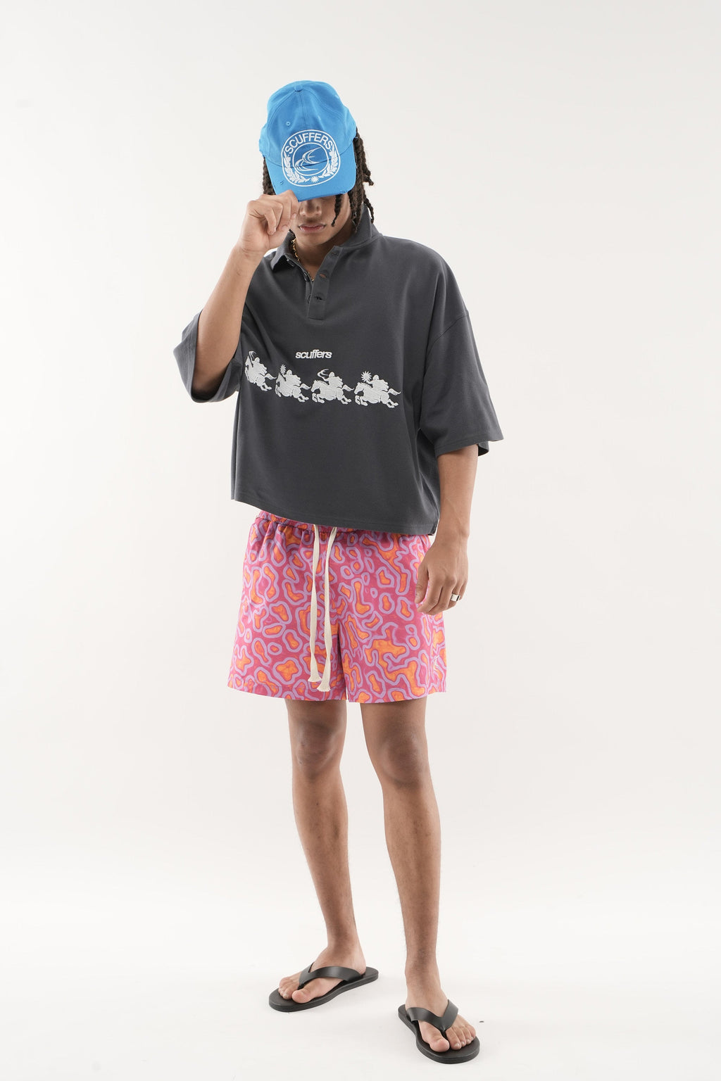 The Race Navy Polo