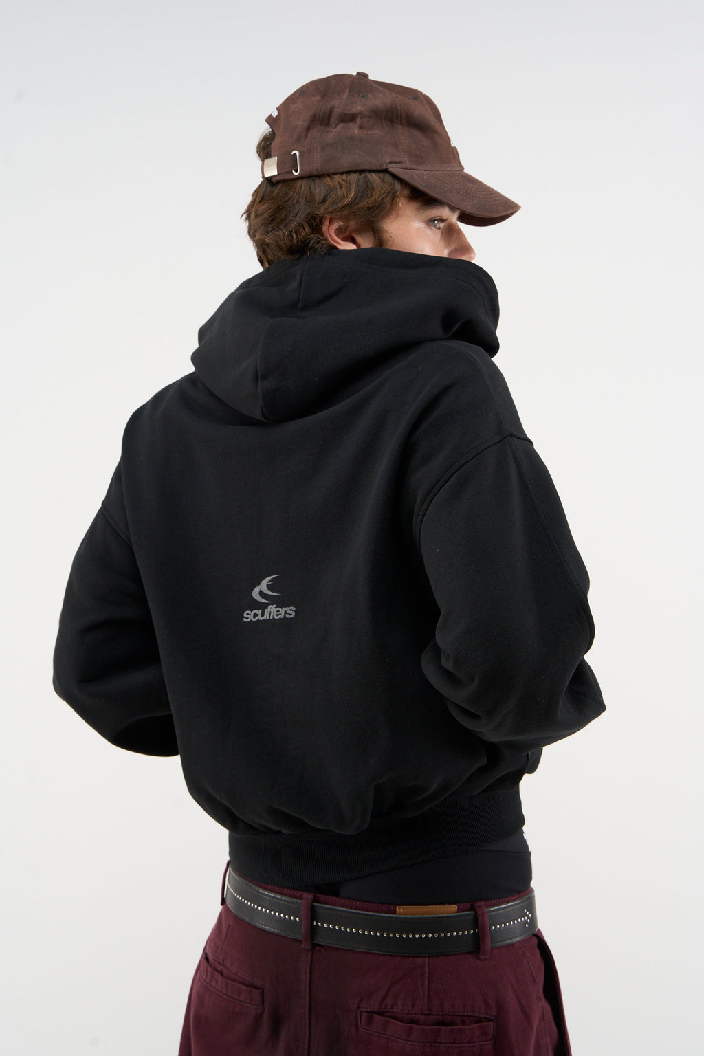 Steel Black Zipper