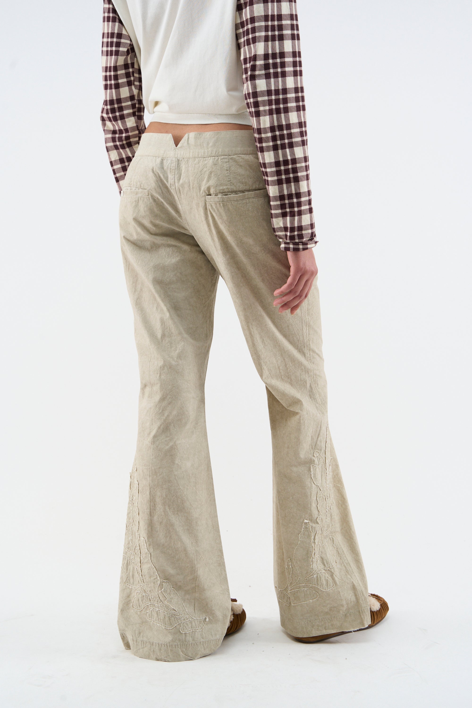 New Tailoring Ecru Pants