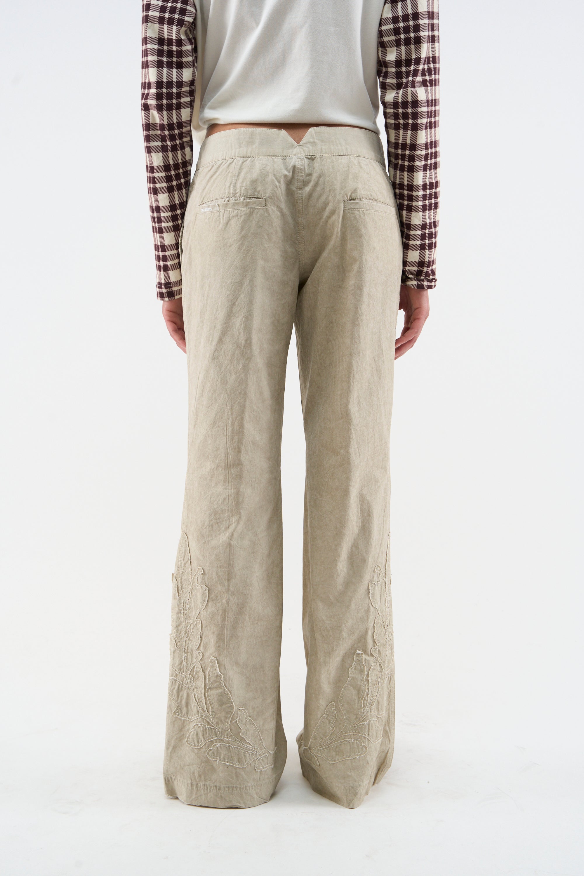 New Tailoring Ecru Pants