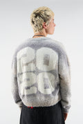 Quarter Grey Zipper Knit