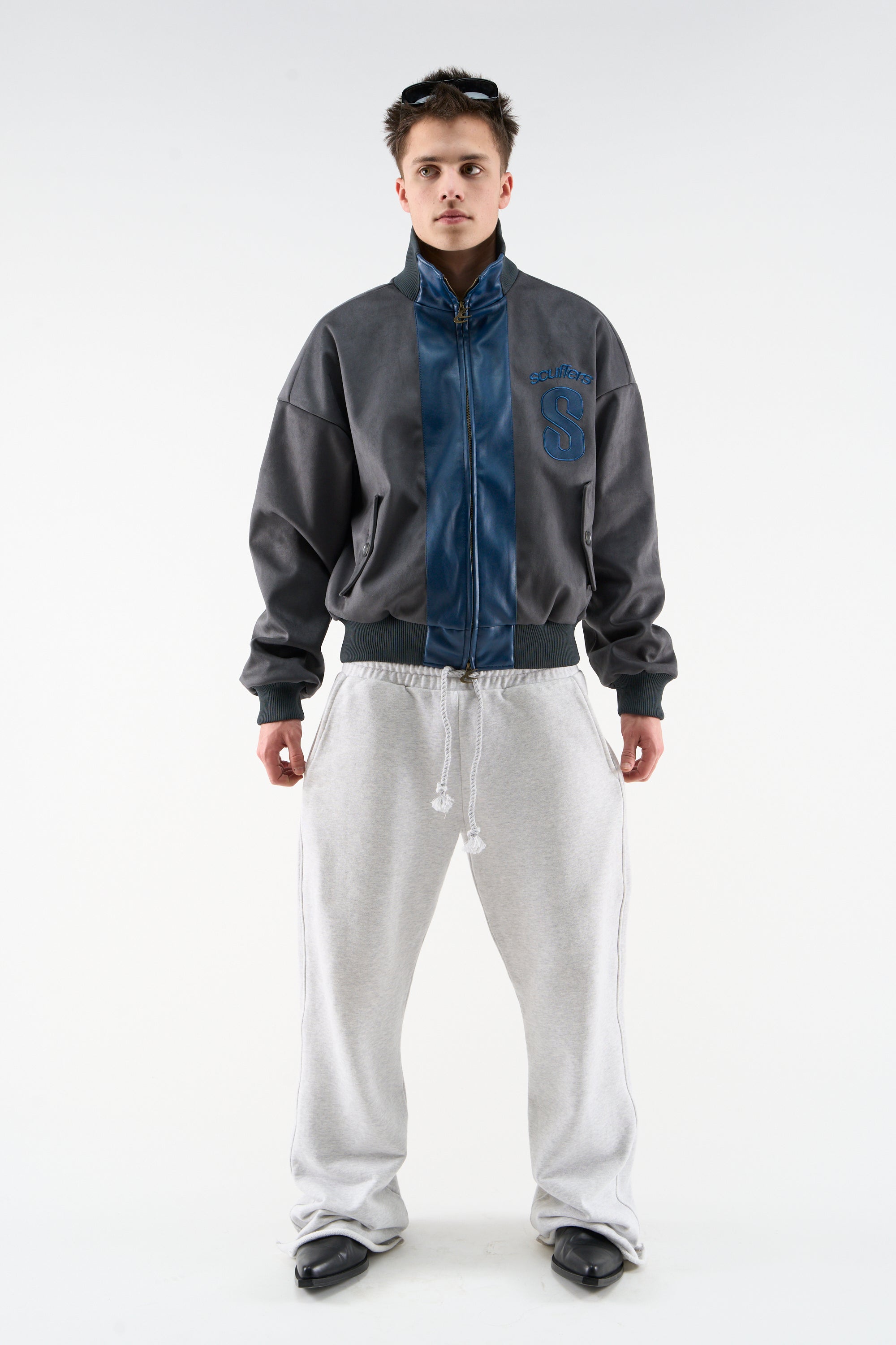 Pool Navy Zipper