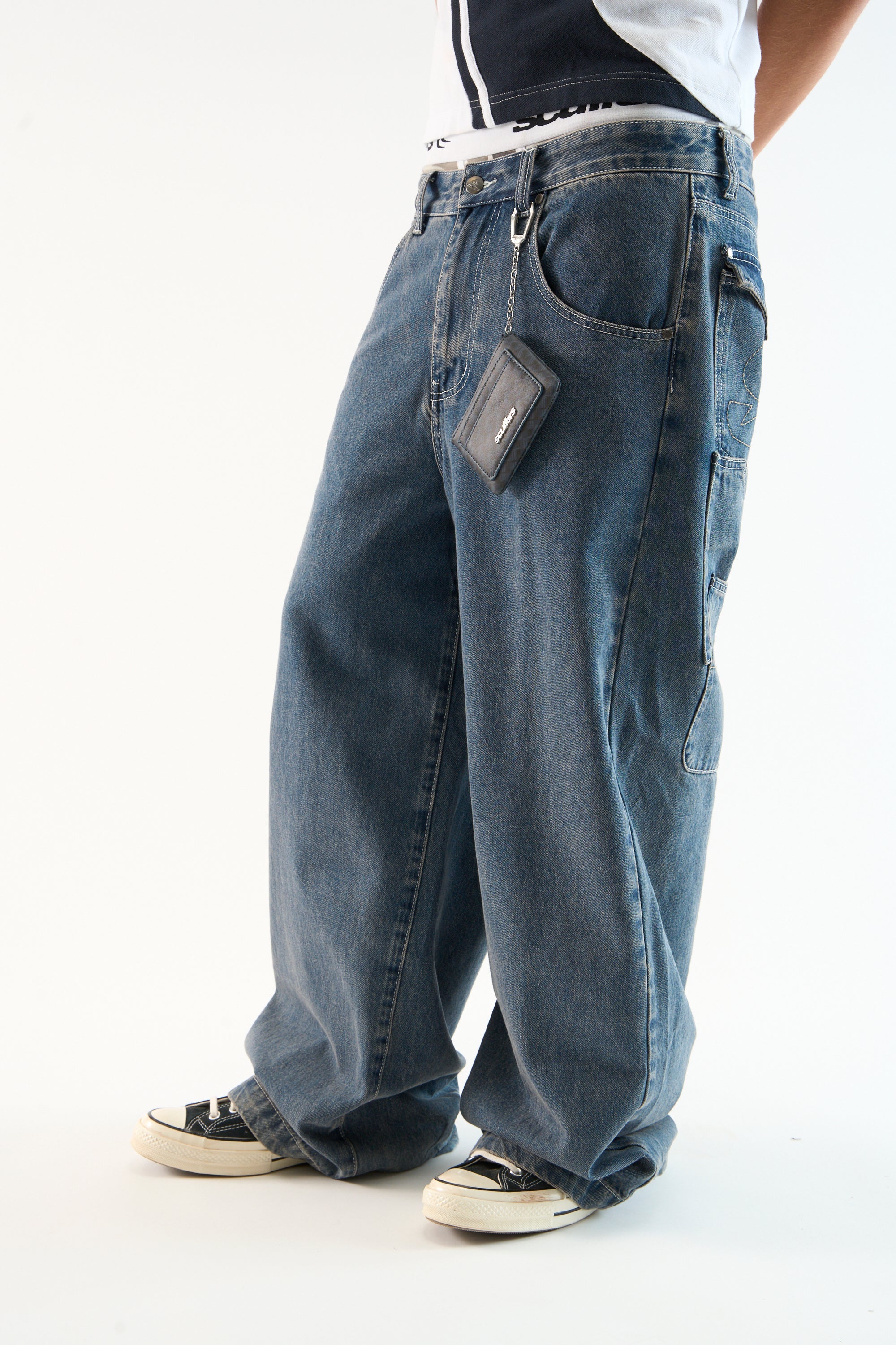 7Pocket Blue Pants