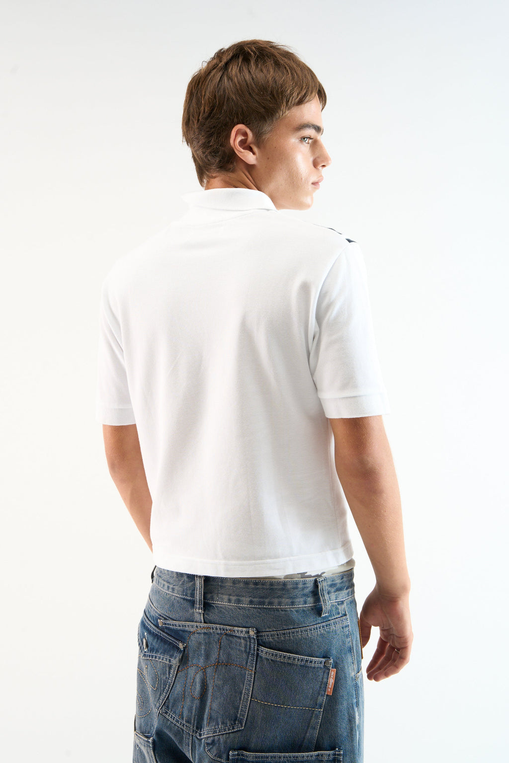 CLG White Polo