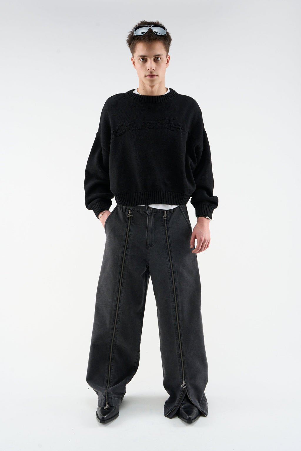 Butterfly Dark Pants