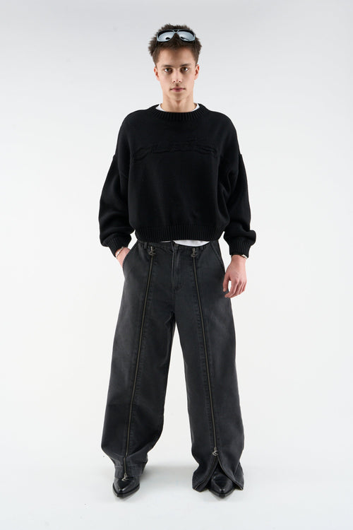 Butterfly Dark Pants