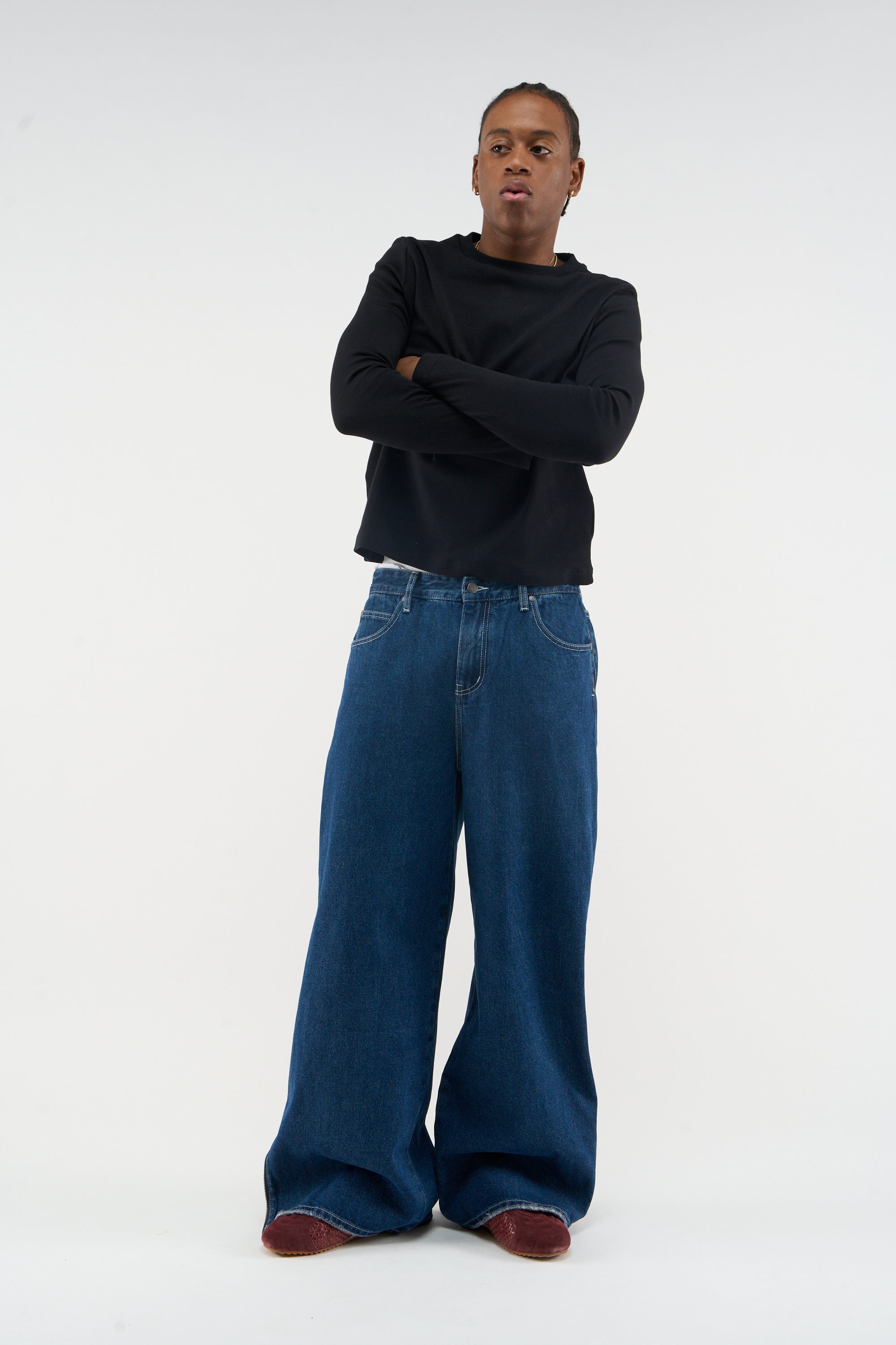 Zip Blue Pants
