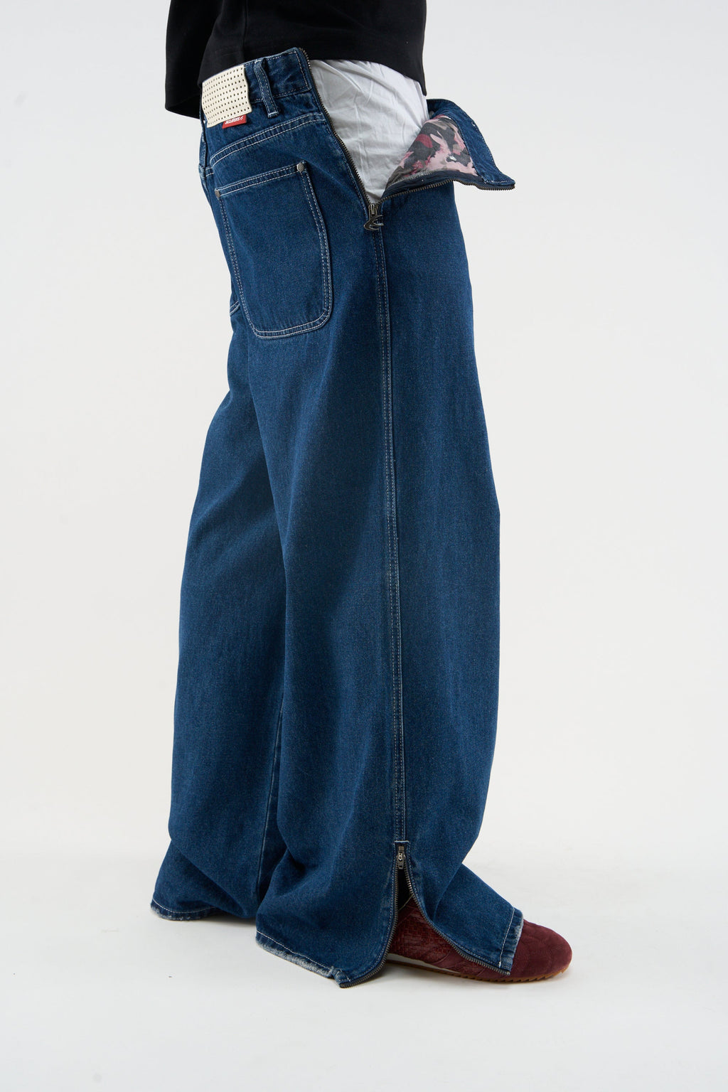 Zip Blue Pants
