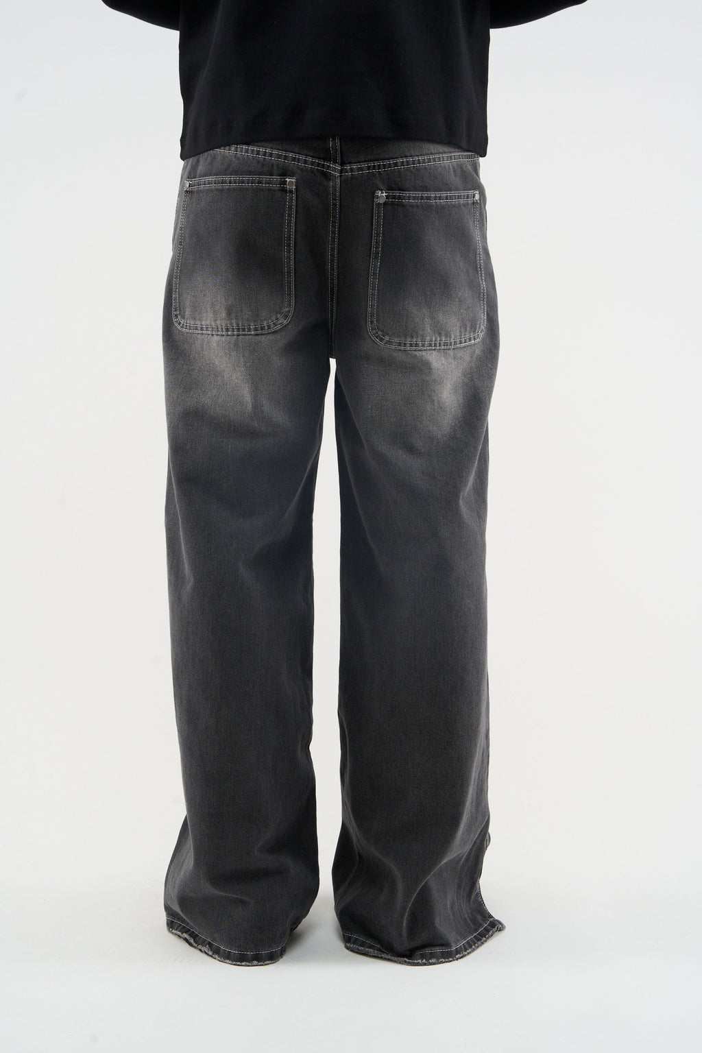 Zip Grey Pants