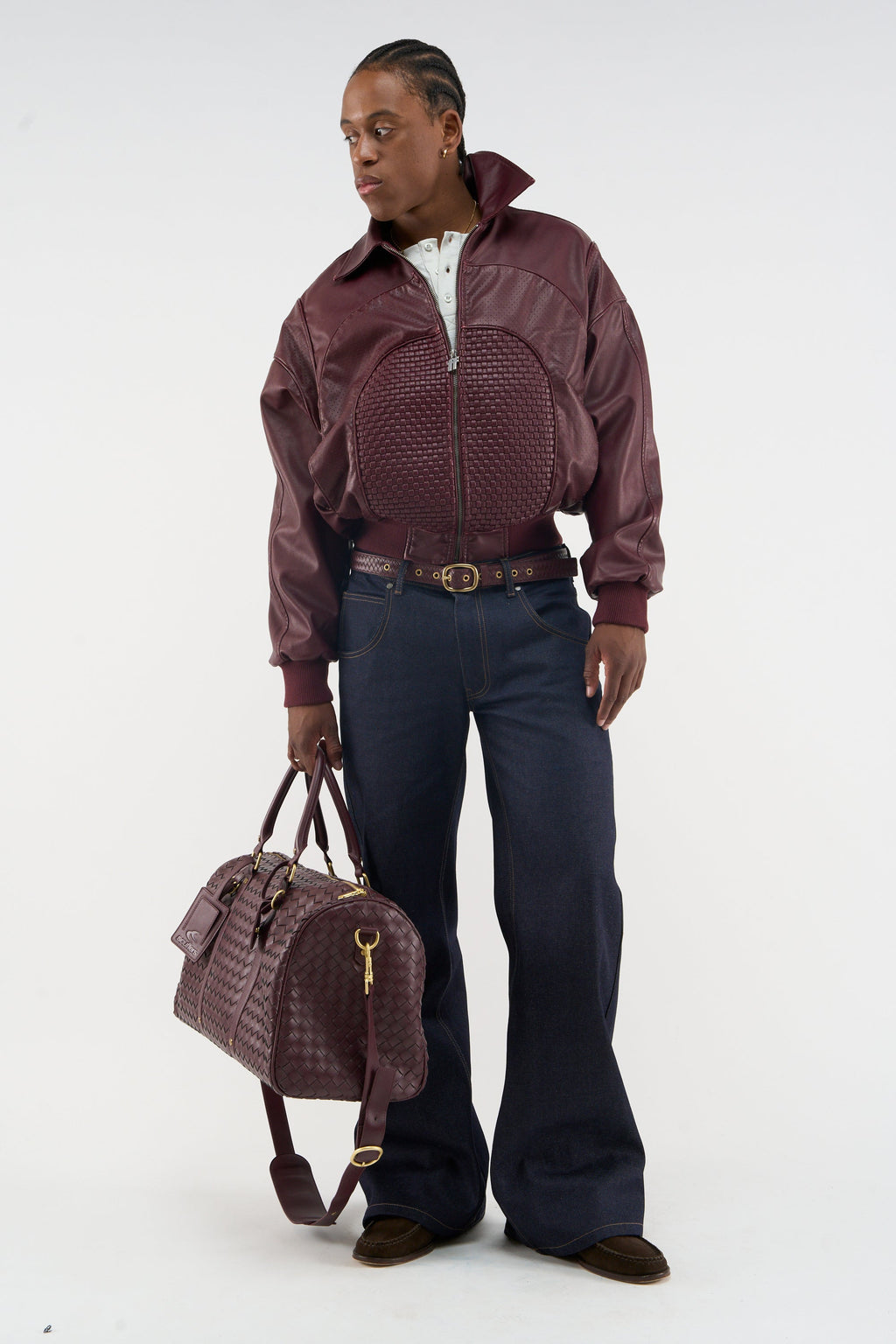 Country Burgundy Belt