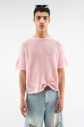 Beacon Pink Knit Polo