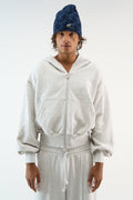 Weekender Grey Melange Zipper
