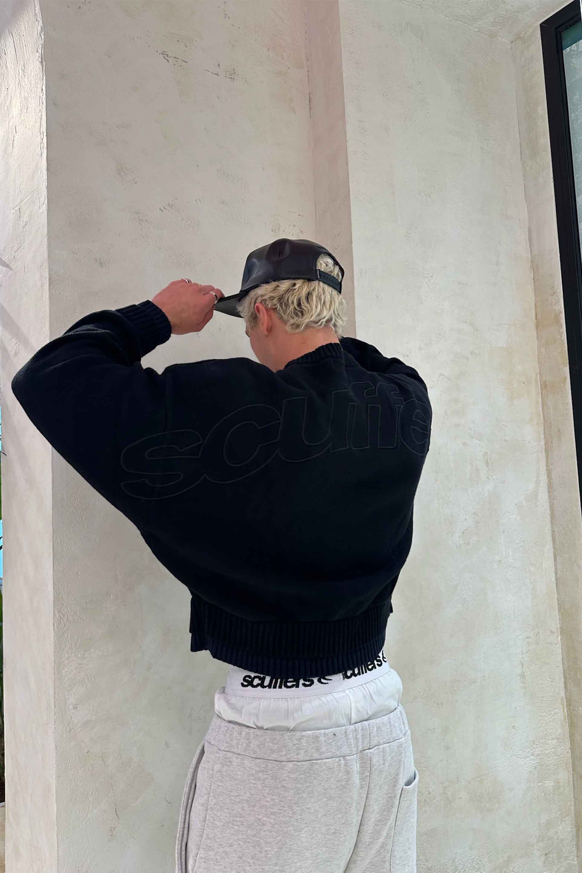 Double Black Knit