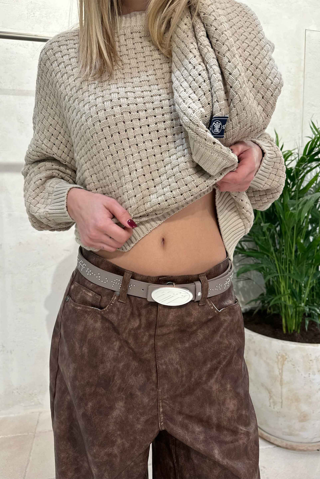 Case Camel Knit