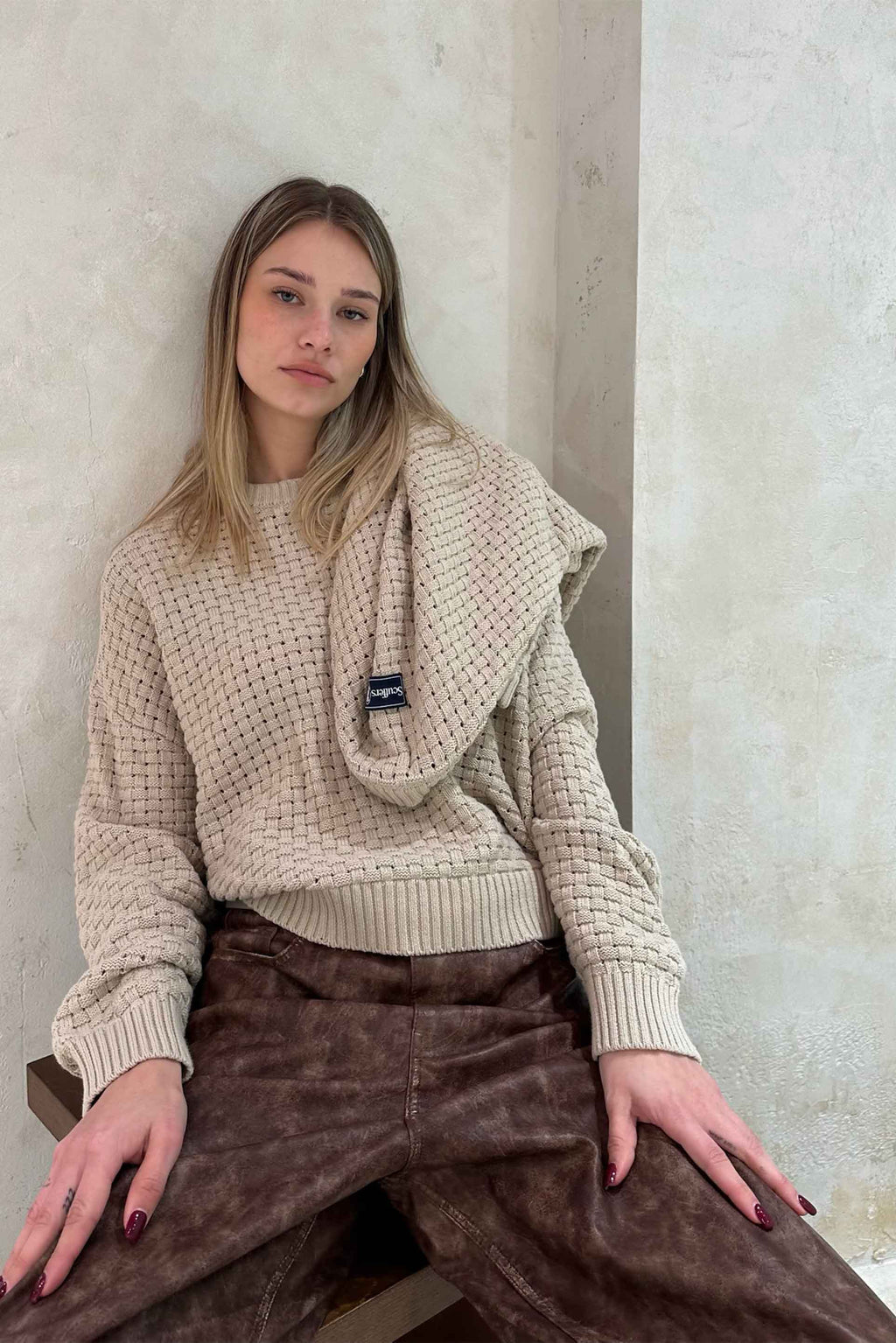 Case Camel Knit