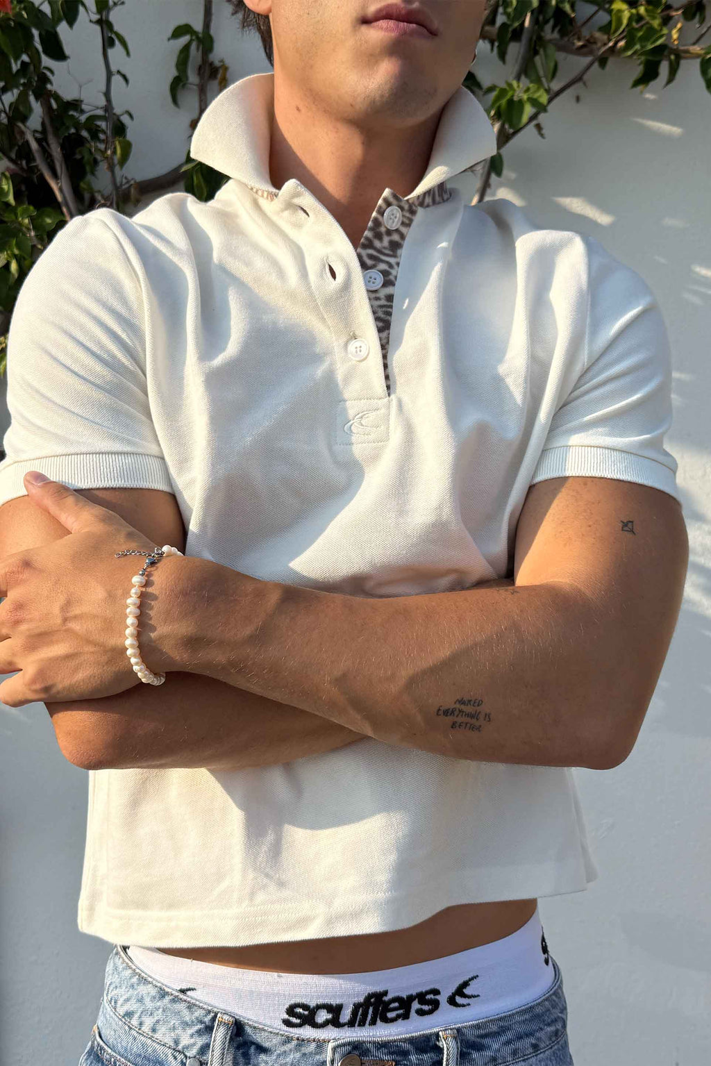 Leo Ecru Polo