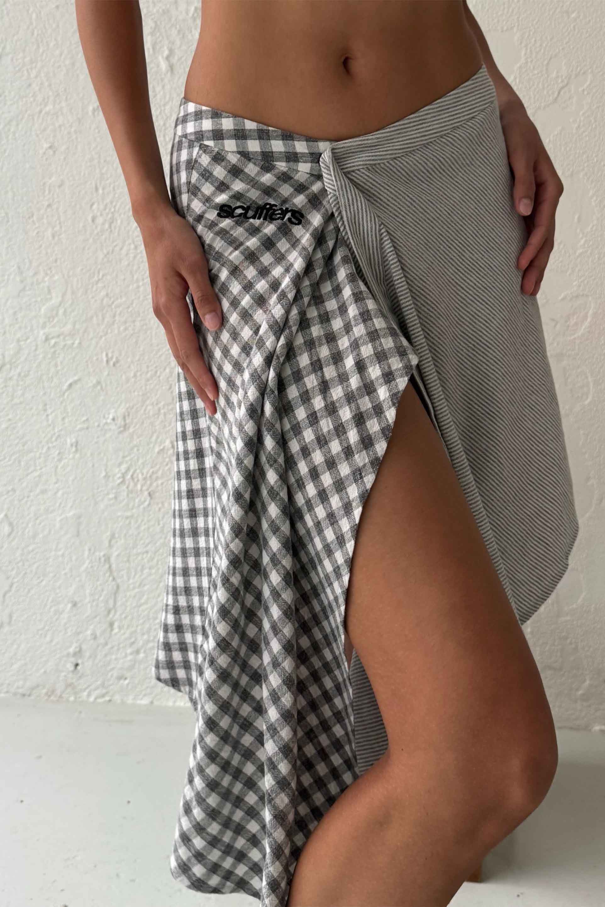 Mixed Grey Skirt