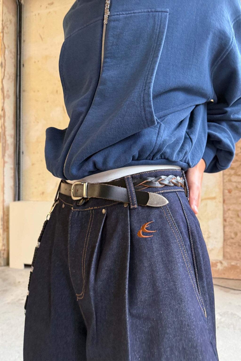 Shell Dark Pants