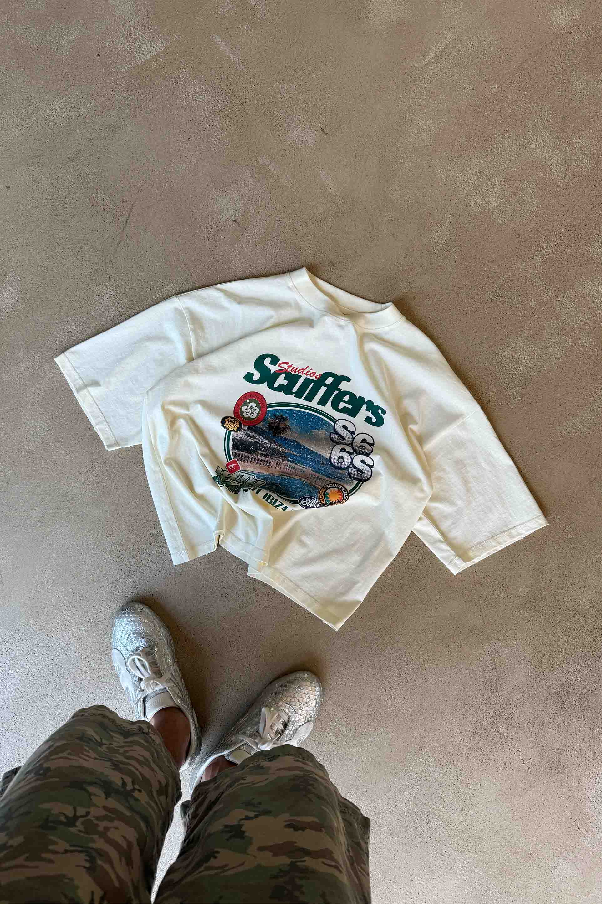 Palace Ecru T-Shirt