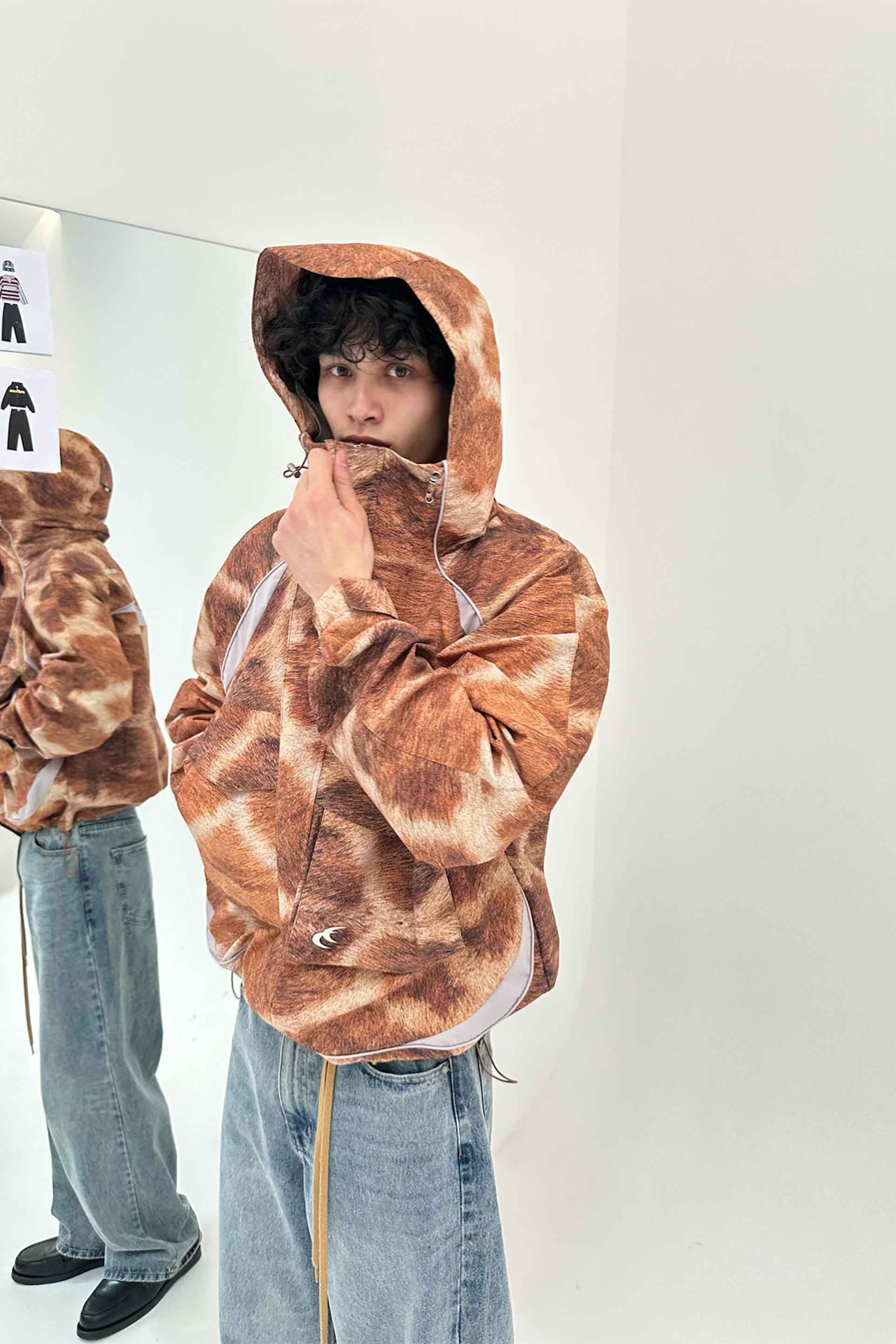 Giraffe Windbreaker