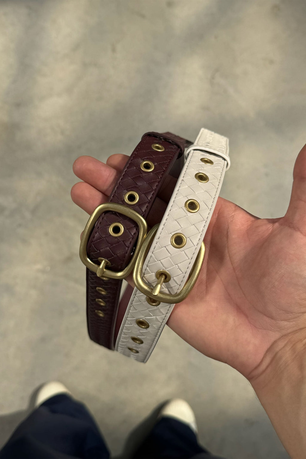 Country Burgundy Belt